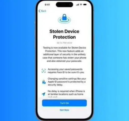 济源苹果授权维修店分享被盗设备保护功能开启方法 